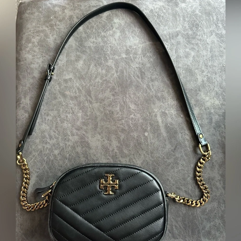 Tory Burch Kiera Small Chevron Leather Bag